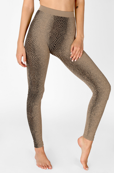 Snake Skin Print Leggings