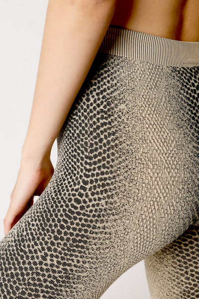 Snake Skin Print Leggings