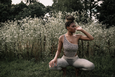 Snake Skin Print Leggings